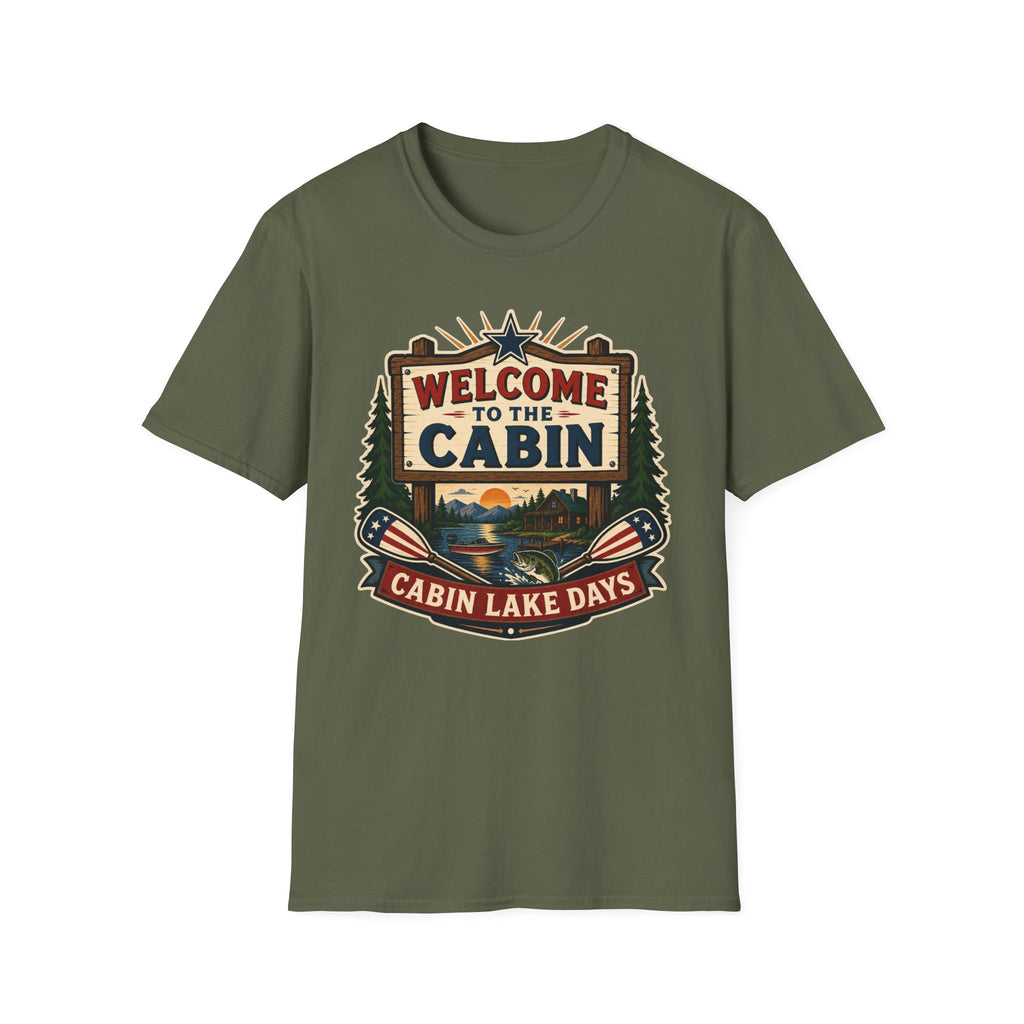 Welcome to the Cabin Graphic Tee