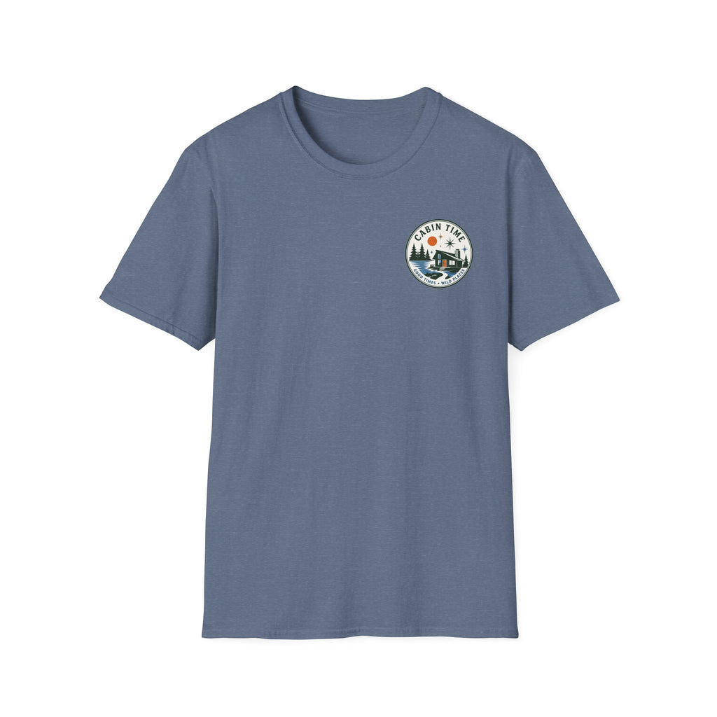 Cabin Time Graphic Badge Tee