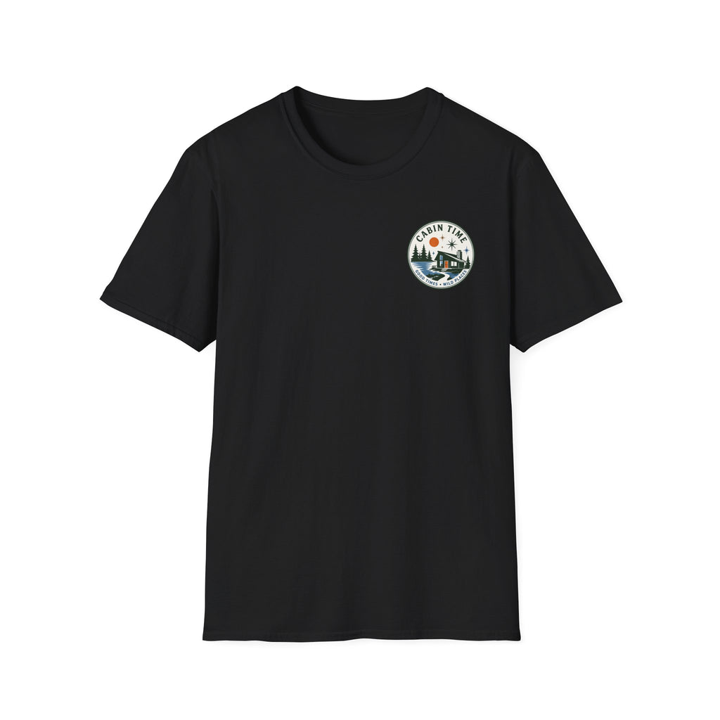 Cabin Time Graphic Badge Tee