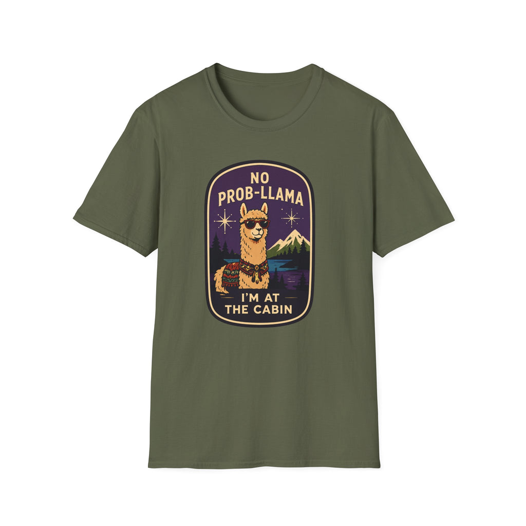 No Prob‑Llama I'm at the Cabin Graphic Tee
