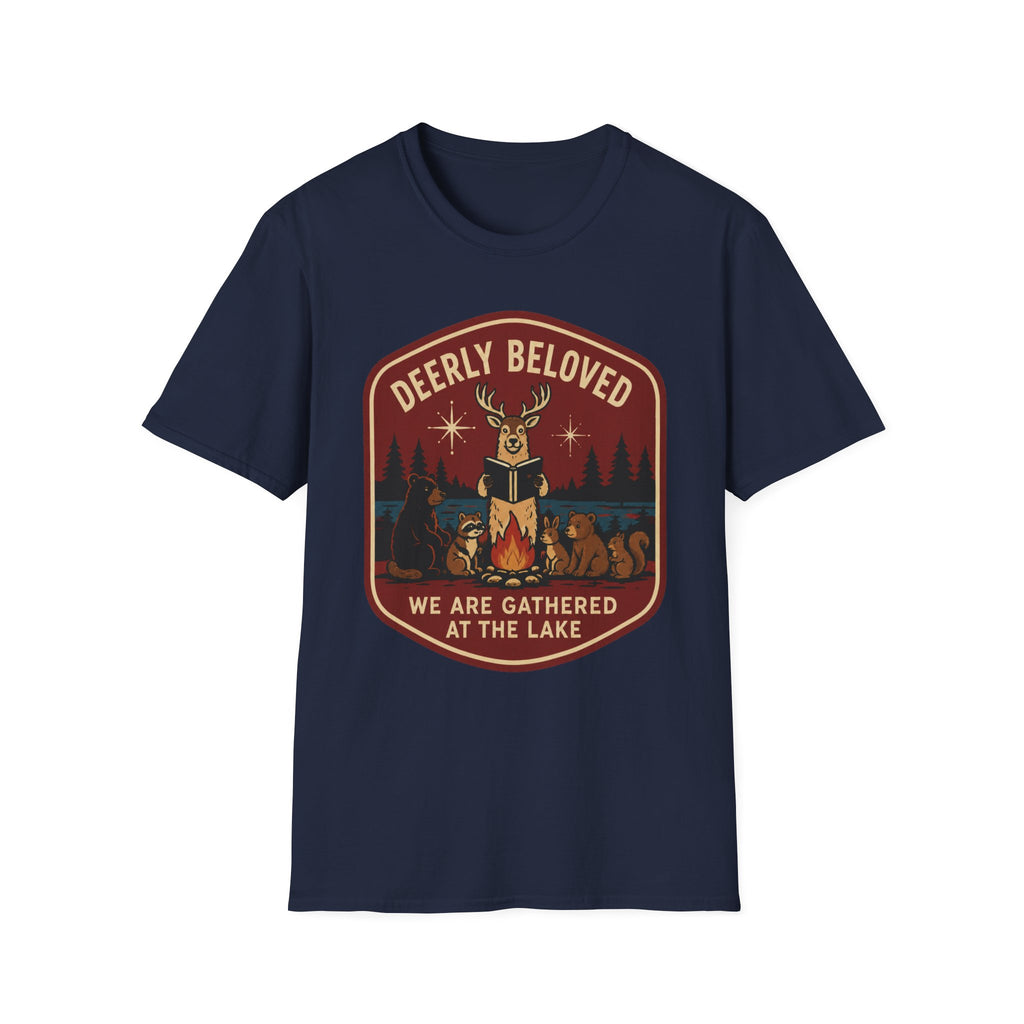 Deerly Beloved We Are Gathered at the Lake Graphic Tee