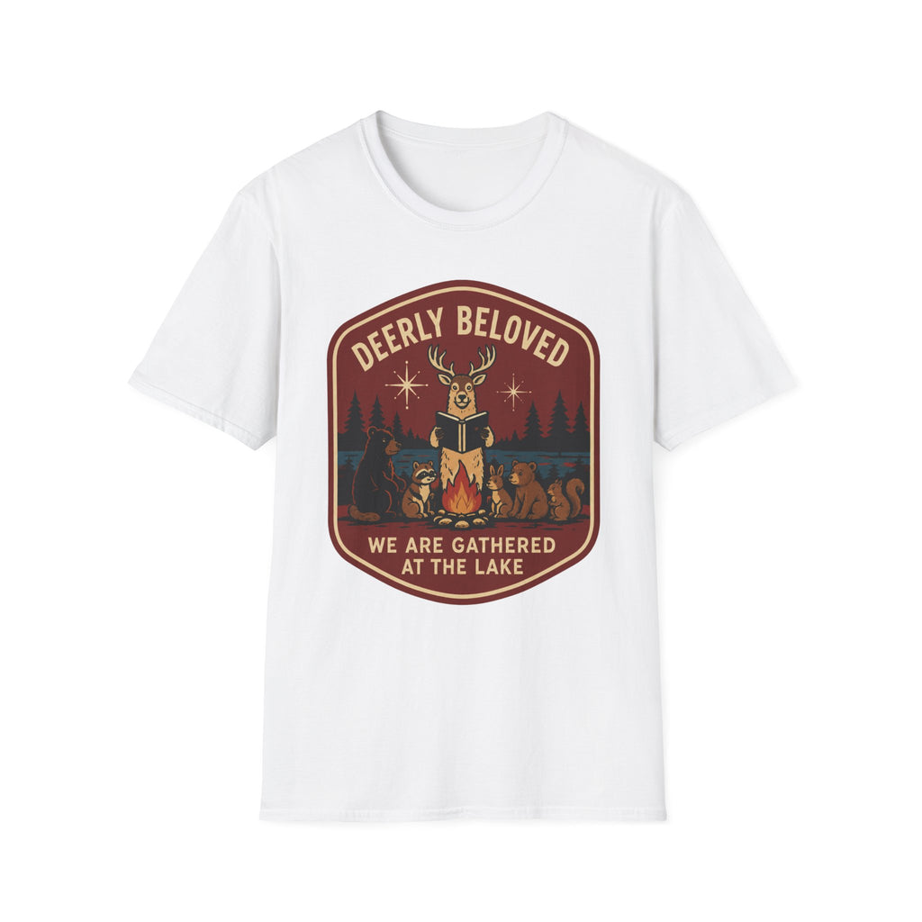 Deerly Beloved We Are Gathered at the Lake Graphic Tee
