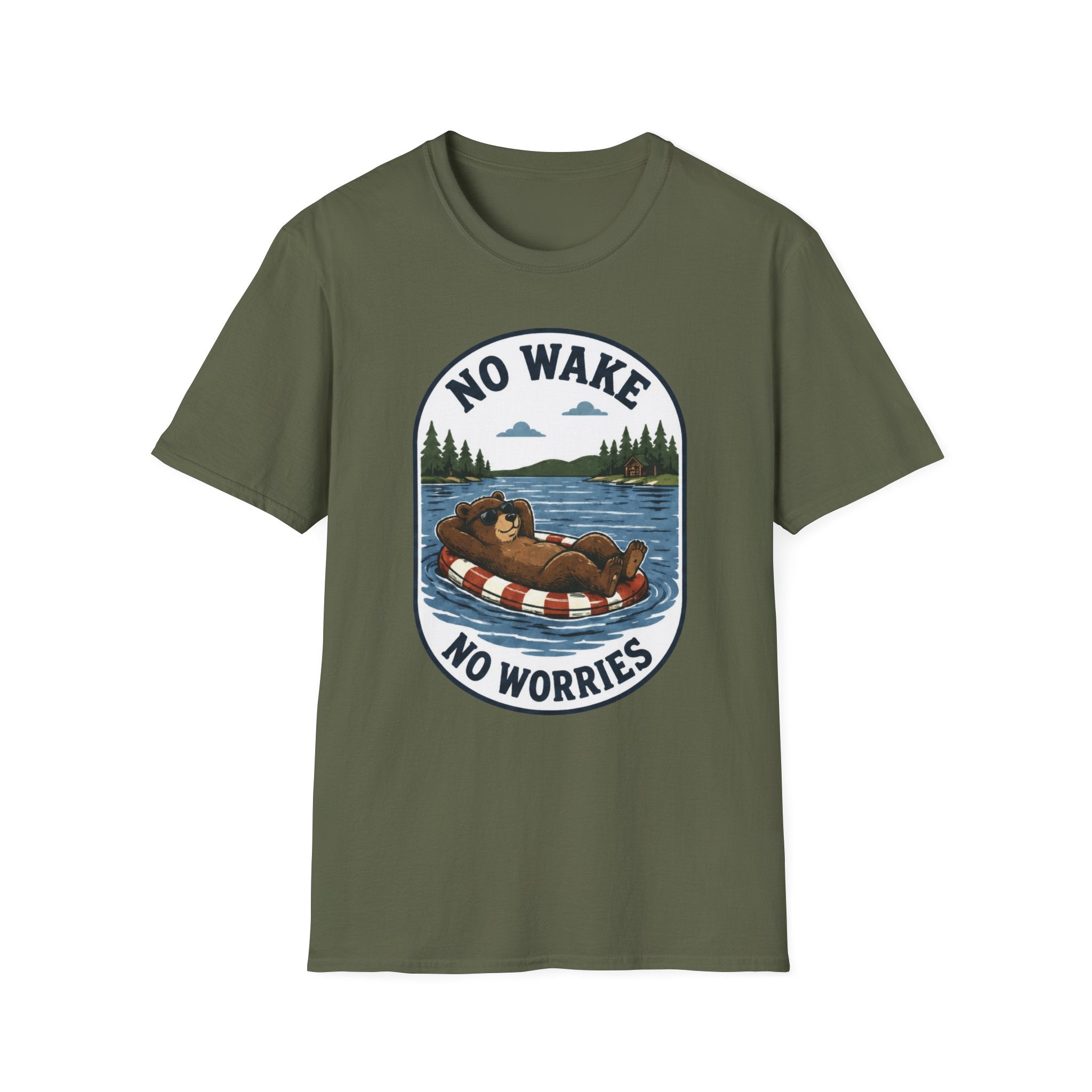 No Wake No Worries Graphic Tee