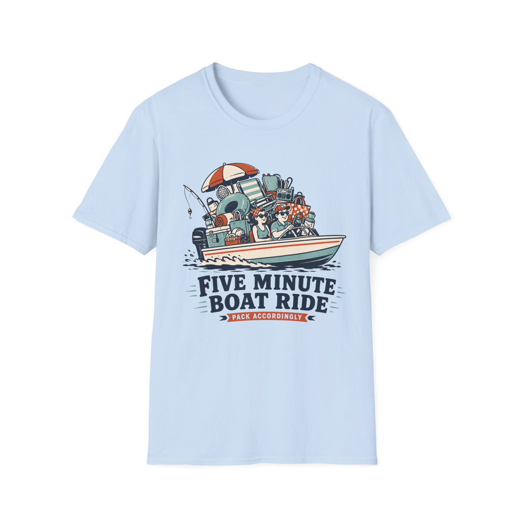 Five Minute Boat Ride Graphic Tee