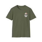 Mornings By The Lake Graphic Badge Tee