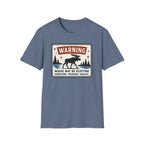 Warning Moose May Be Plotting Something Graphic Tee