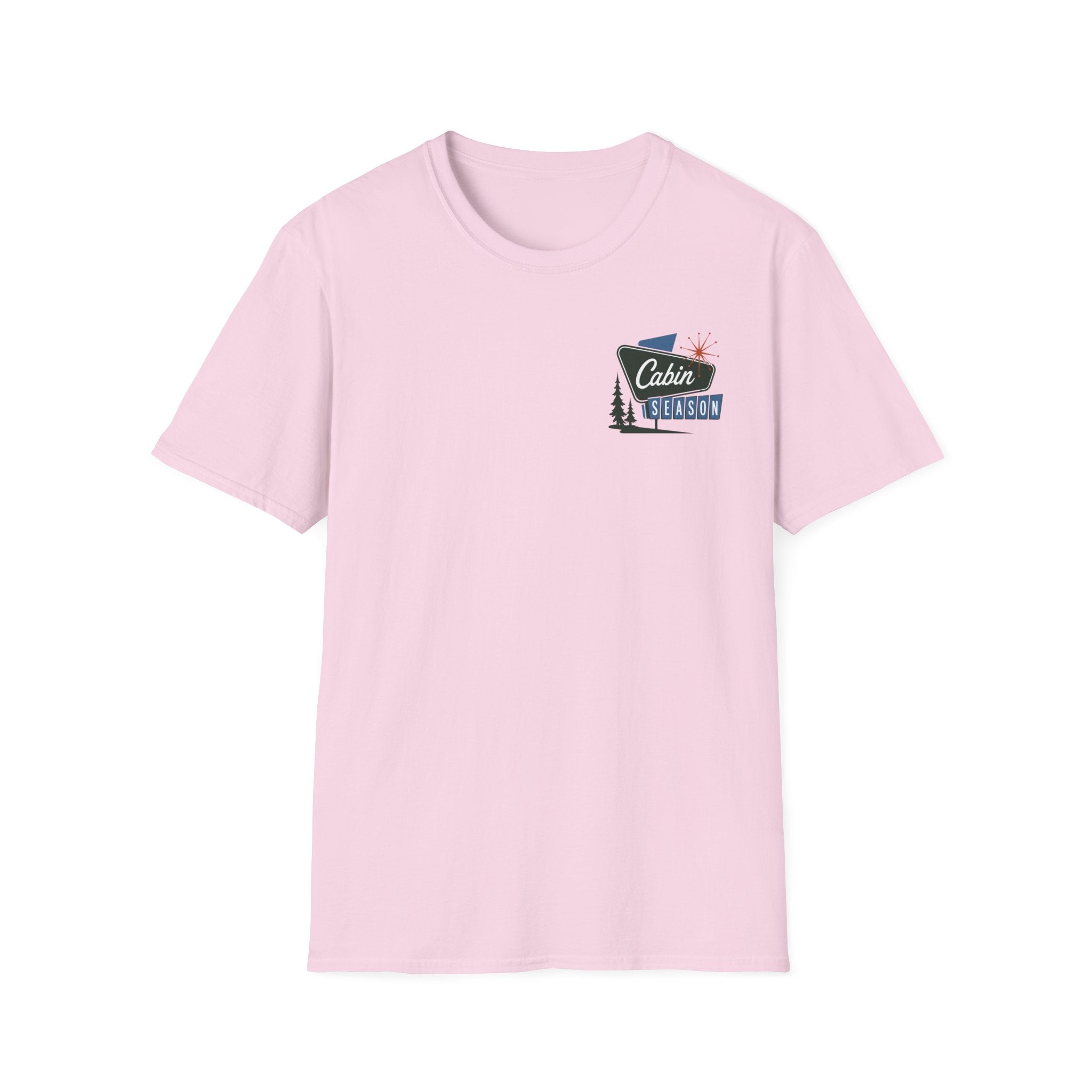Cabin Season Graphic Badge Tee