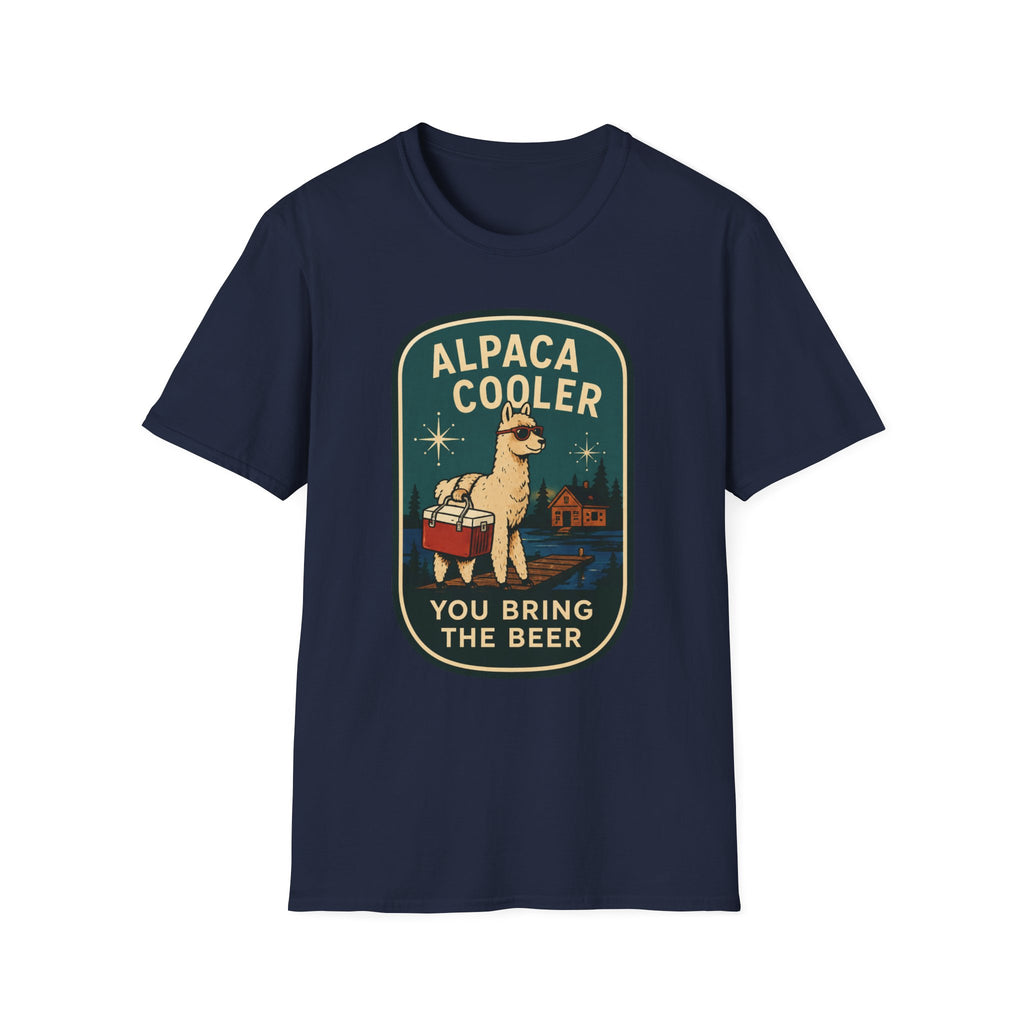 Alpaca Cooler You Bring the Beer Graphic Tee