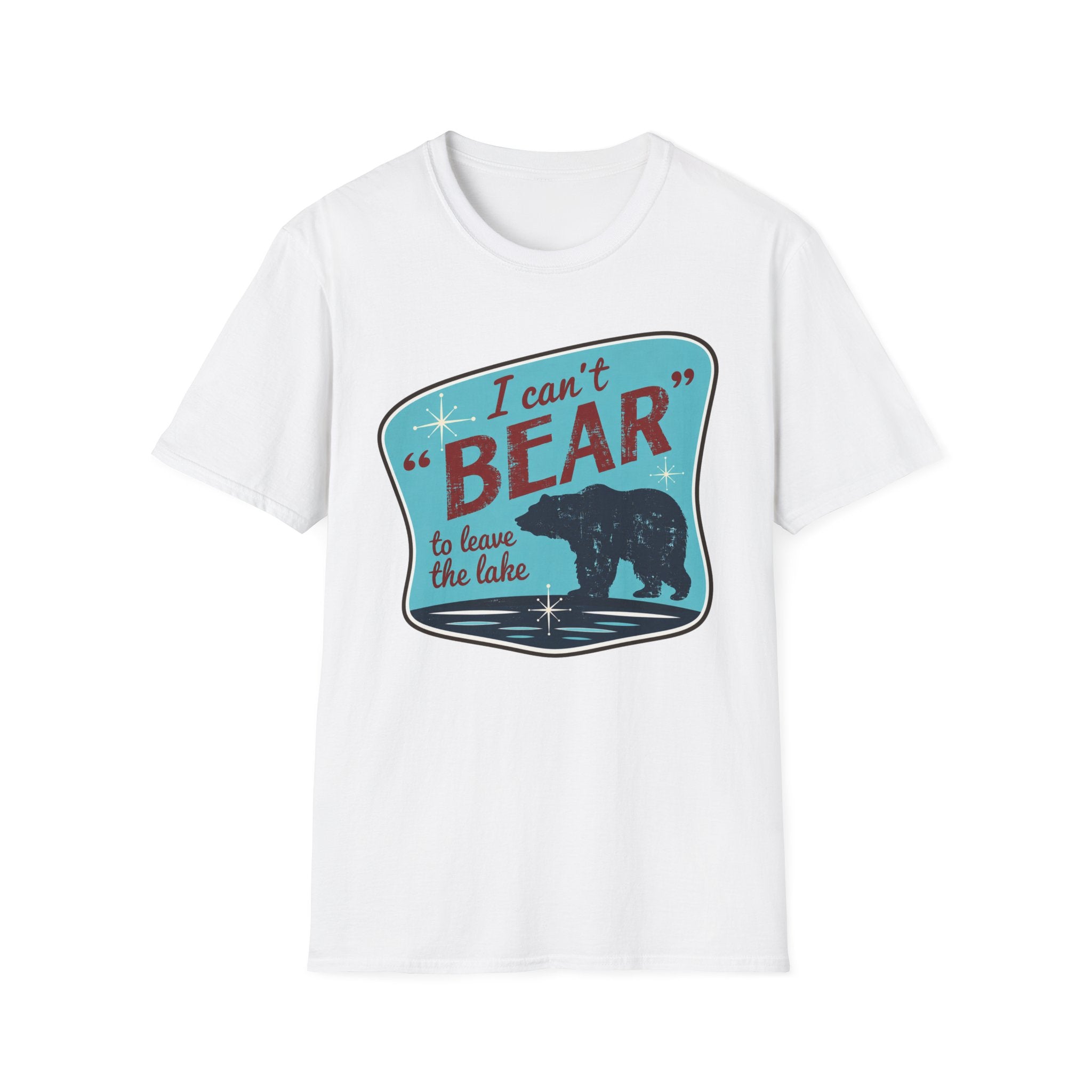 I Can't 'Bear' to Leave the Lake Graphic Tee