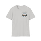 No Shoes, No Schedule, No Problems Graphic Badge Tee