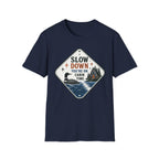 Slow Down You're On Cabin Time Graphic Tee
