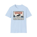 Warning Moose May Be Plotting Something Graphic Tee