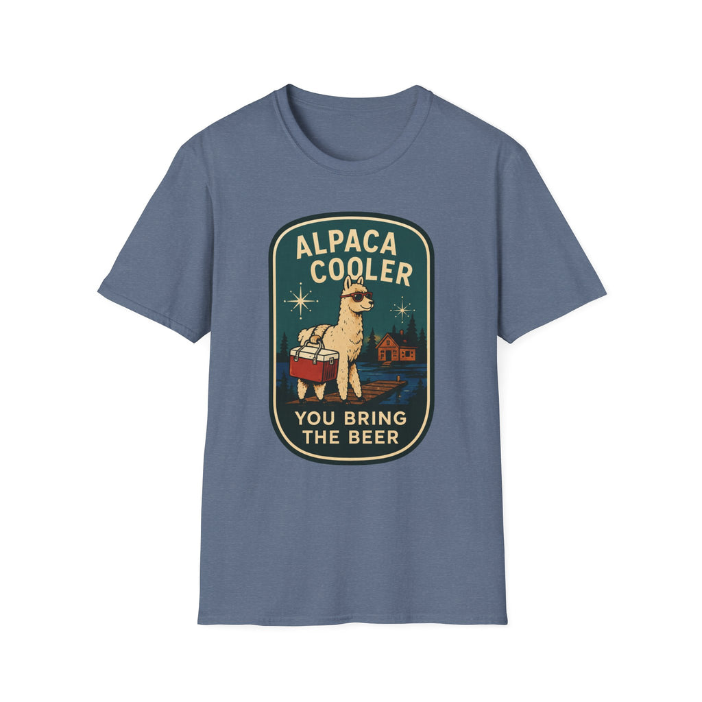 Alpaca Cooler You Bring the Beer Graphic Tee