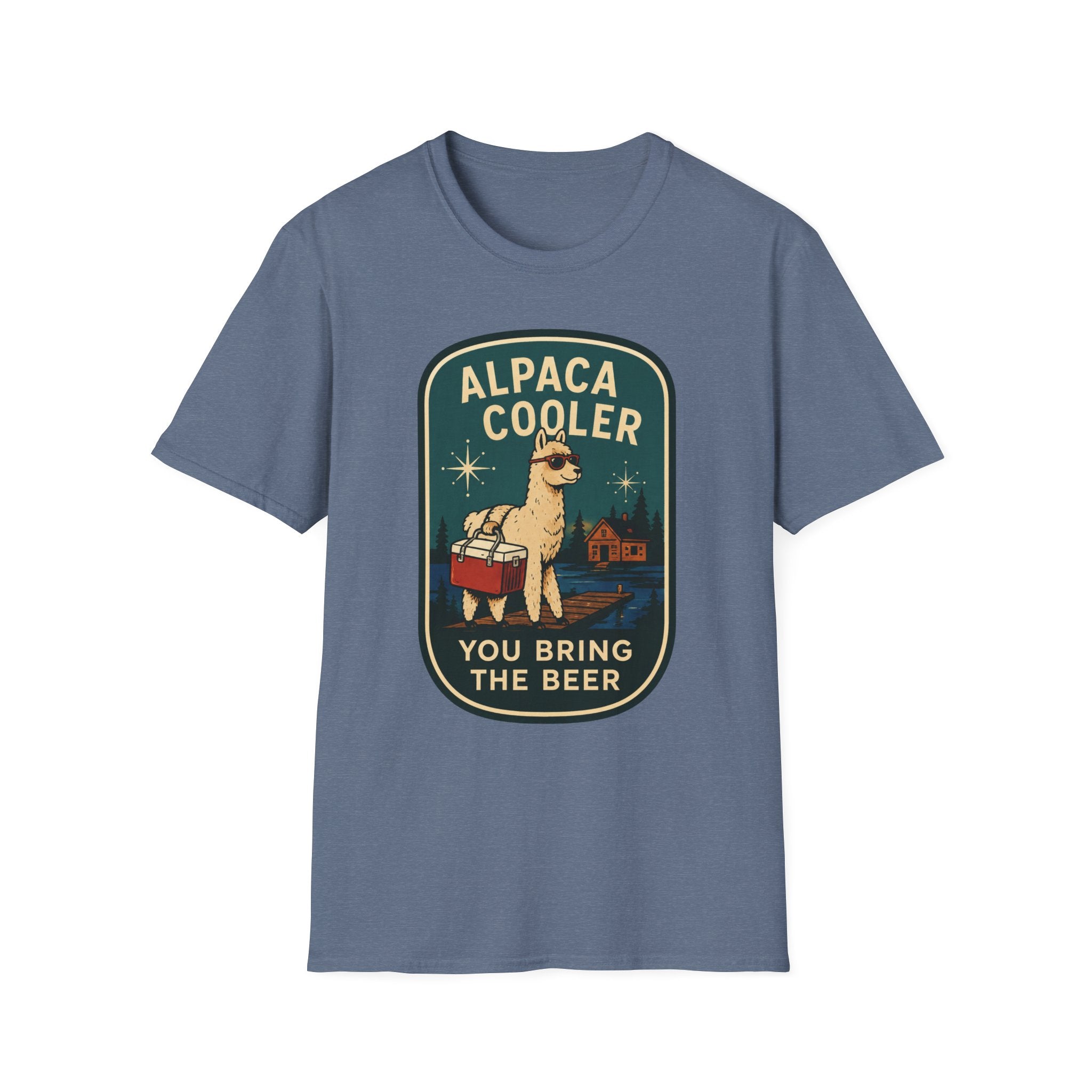 Alpaca Cooler You Bring the Beer Graphic Tee