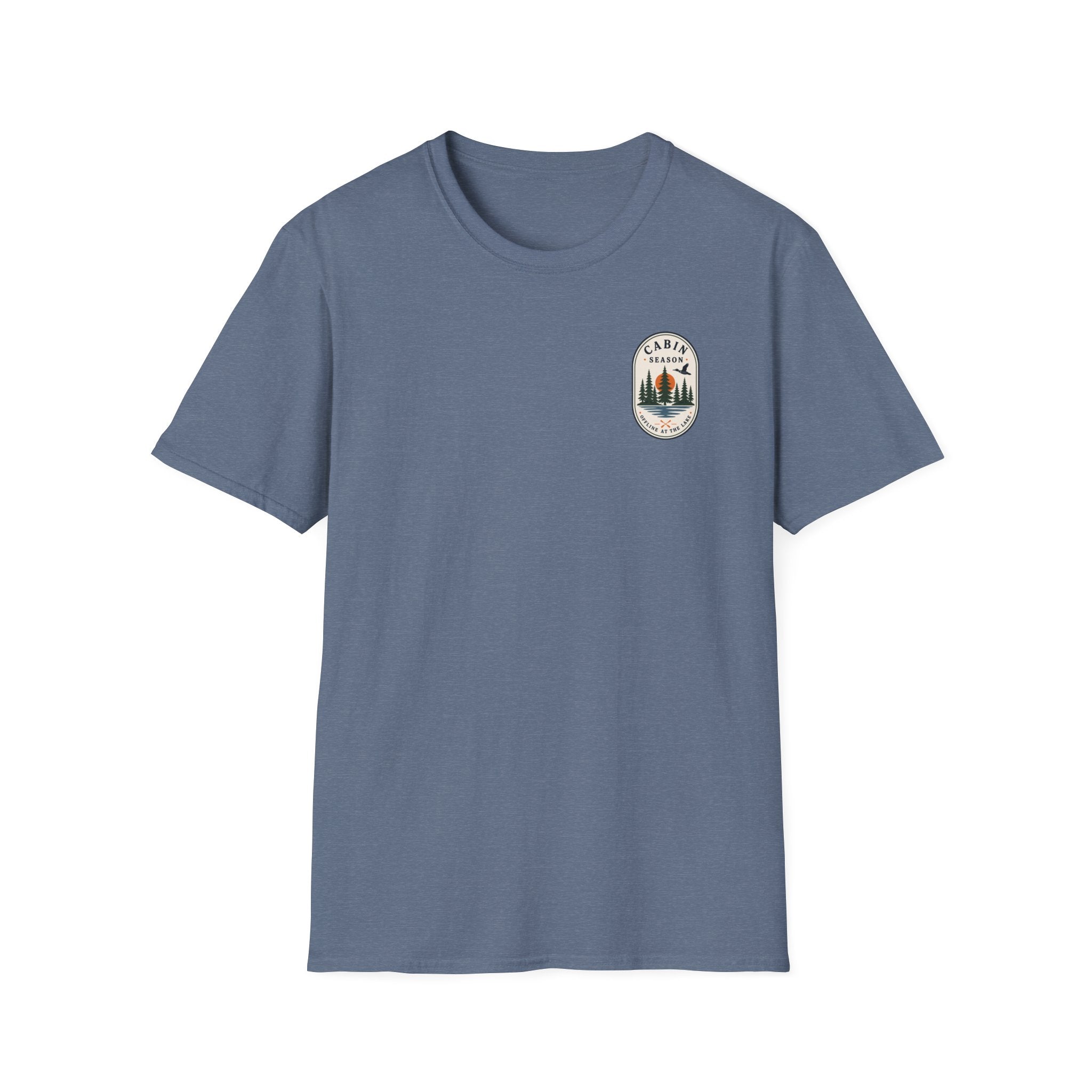 Cabin Retreat Graphic Badge Tee