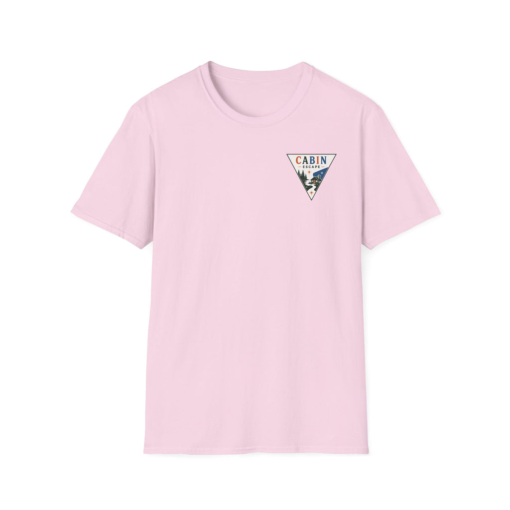 Cabin Escape Triangle Graphic Badge Tee