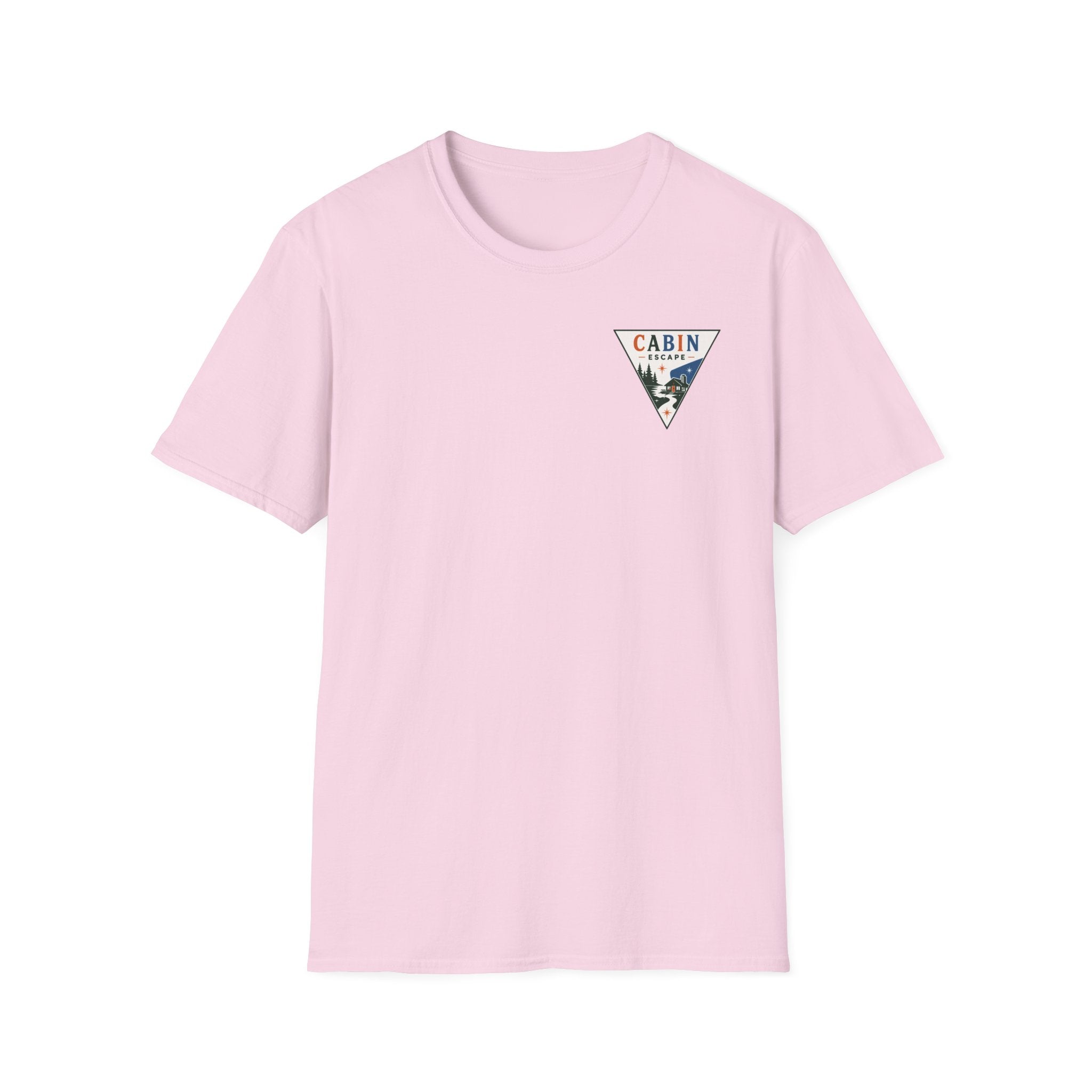 Cabin Escape Triangle Graphic Badge Tee