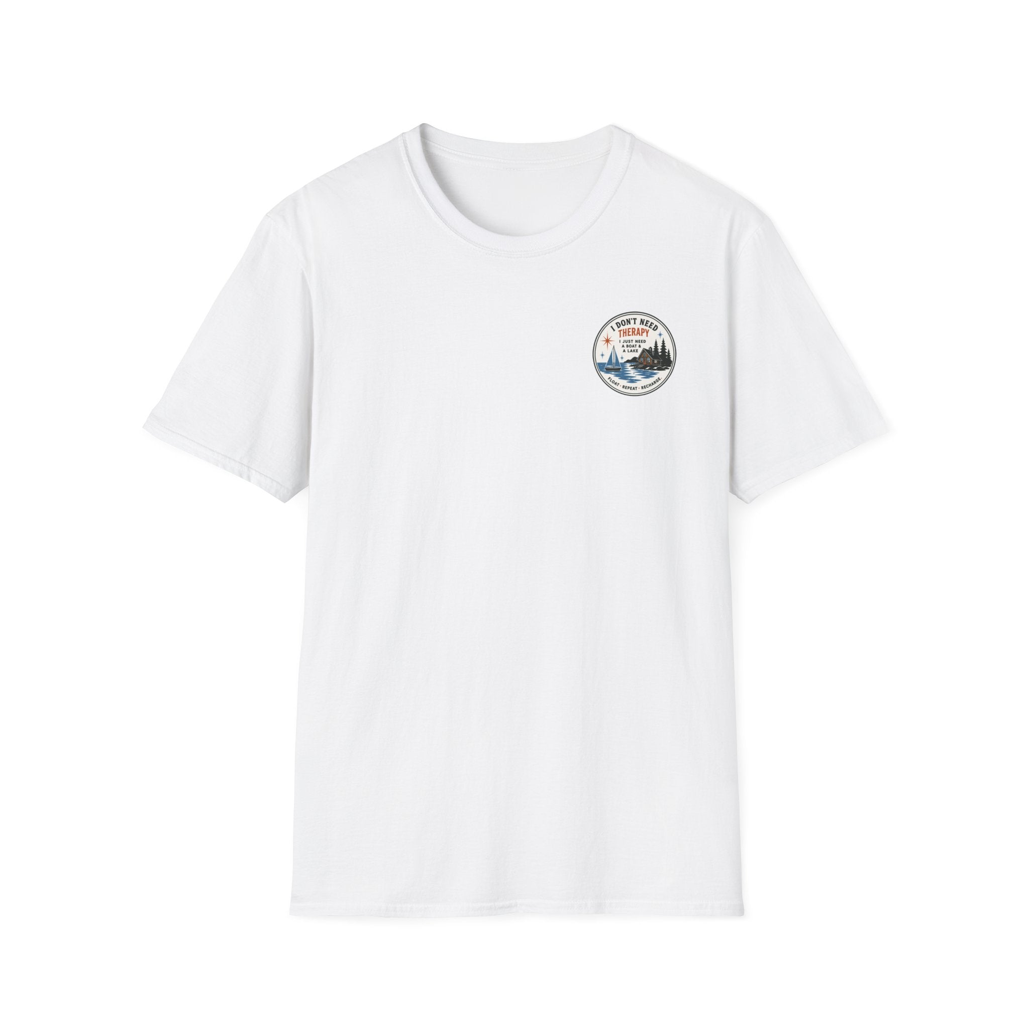 I Don’t Need Therapy Graphic Badge Tee