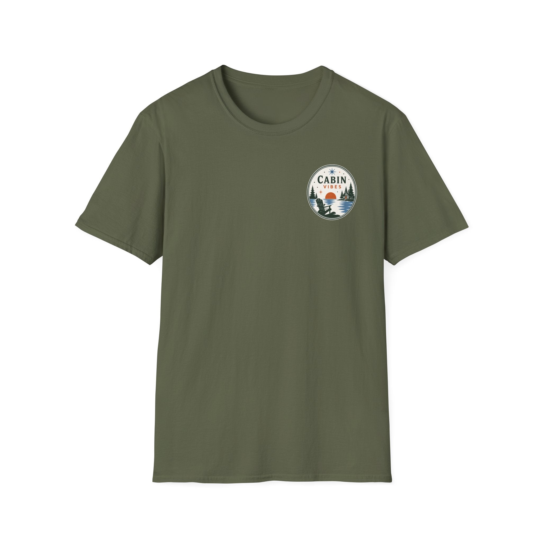 Cabin Vibes Graphic Badge Tee