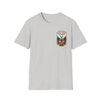 Deerly Beloved We Are Gathered Here to Relax Graphic Badge Tee