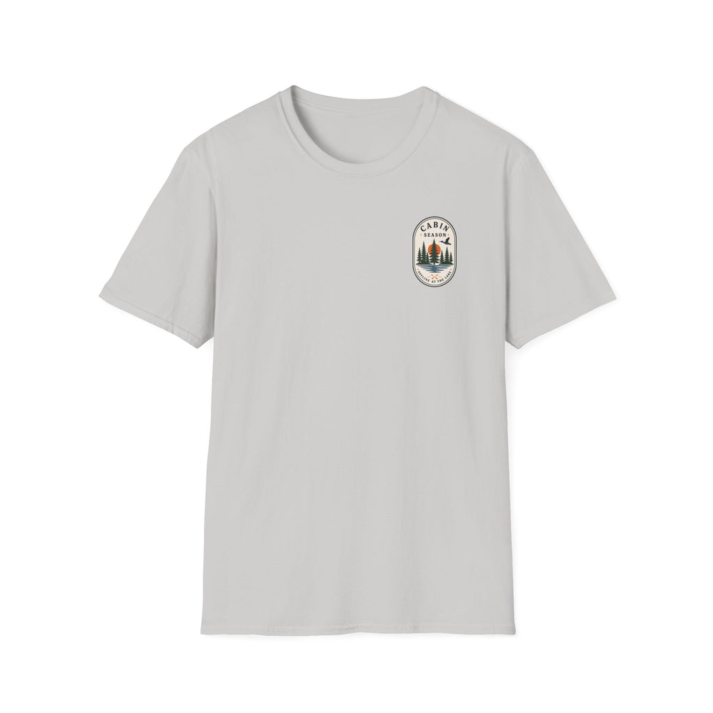 Cabin Retreat Graphic Badge Tee