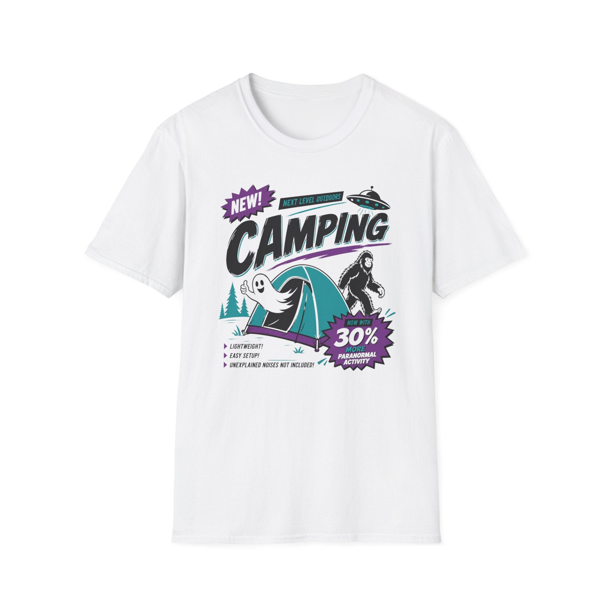 Ghost, Bigfoot & UFO Graphic Tee