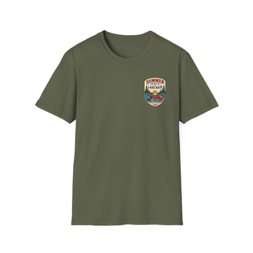 Summer Days & Lake Haze Graphic Badge Tee