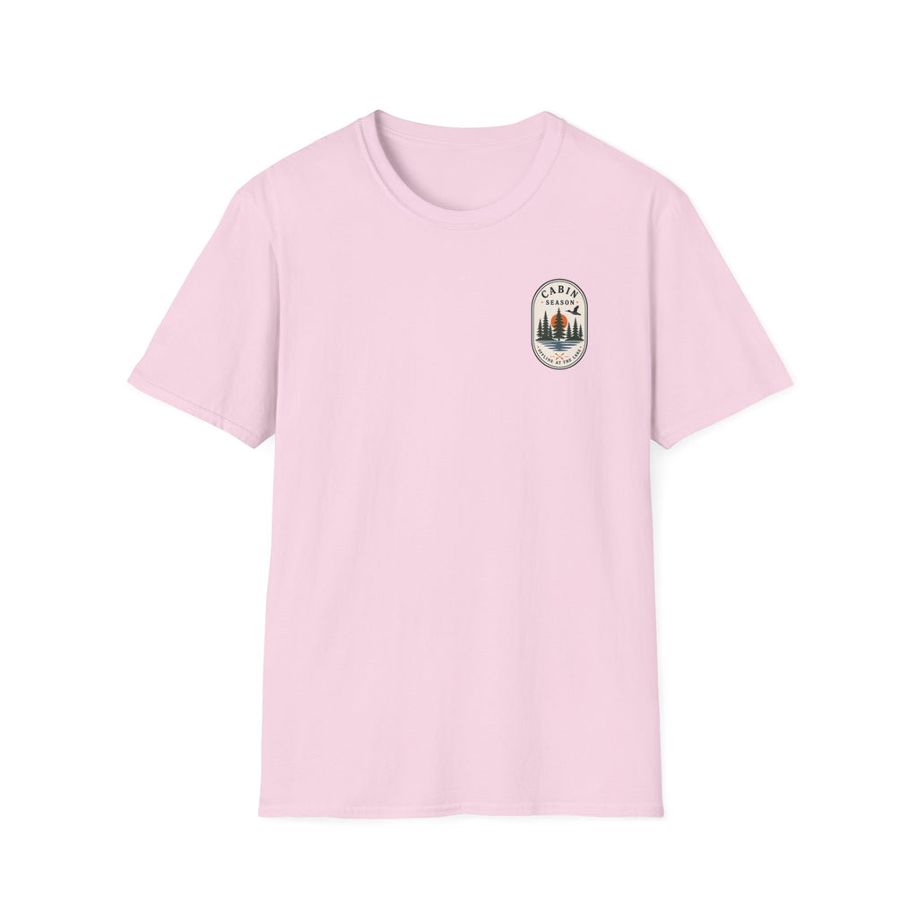Cabin Retreat Graphic Badge Tee