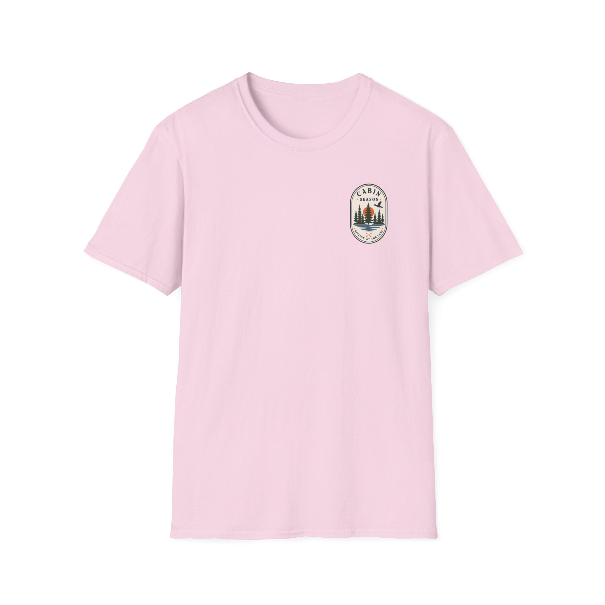 Cabin Retreat Graphic Badge Tee