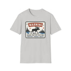 Warning Moose May Be Plotting Something Graphic Tee