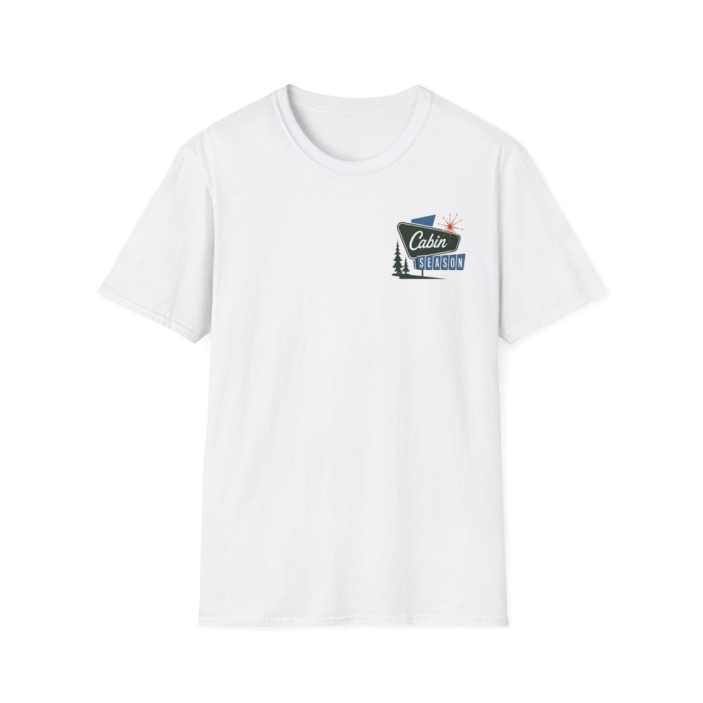 Cabin Season Graphic Badge Tee