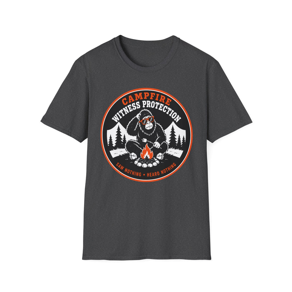 Campfire Witness Protection Graphic Tee