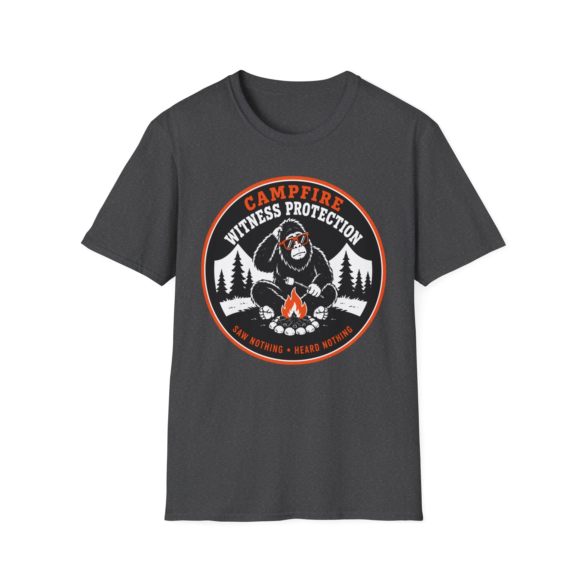 Campfire Witness Protection Graphic Tee