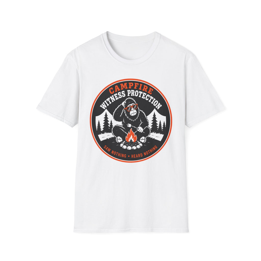 Campfire Witness Protection Graphic Tee