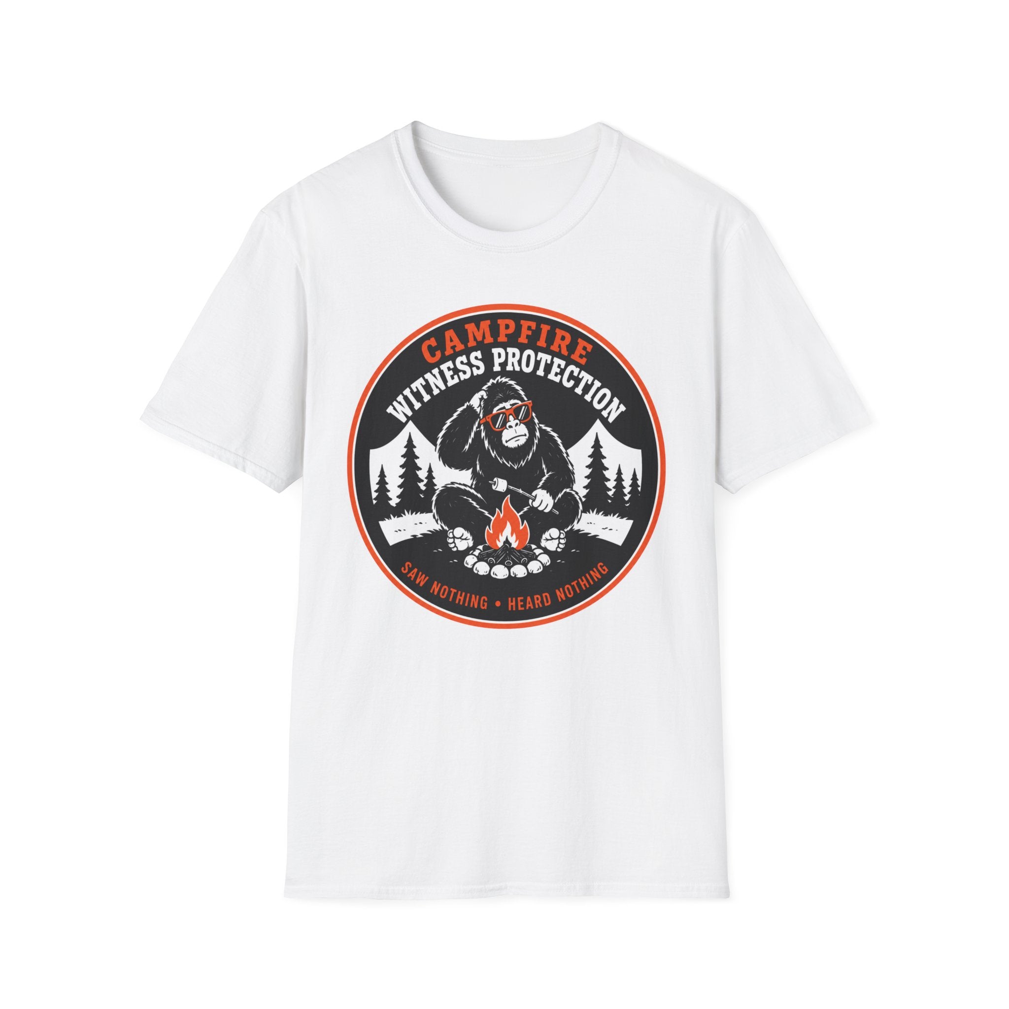 Campfire Witness Protection Graphic Tee