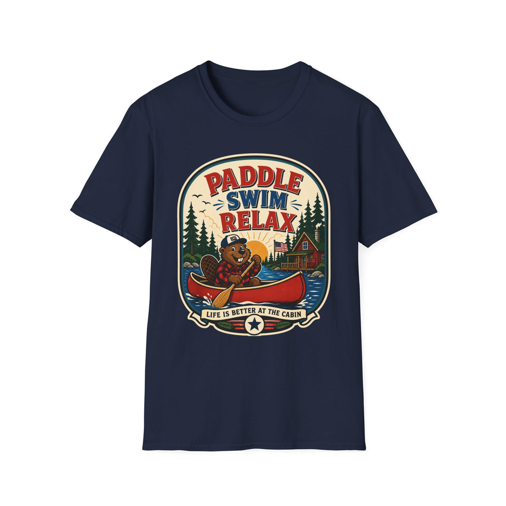 Paddle Swim Relax Graphic Tee