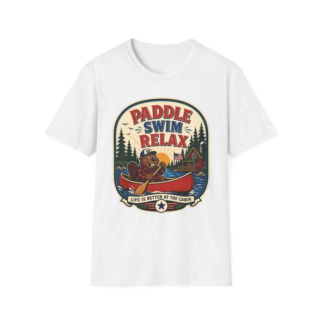 Paddle Swim Relax Graphic Tee