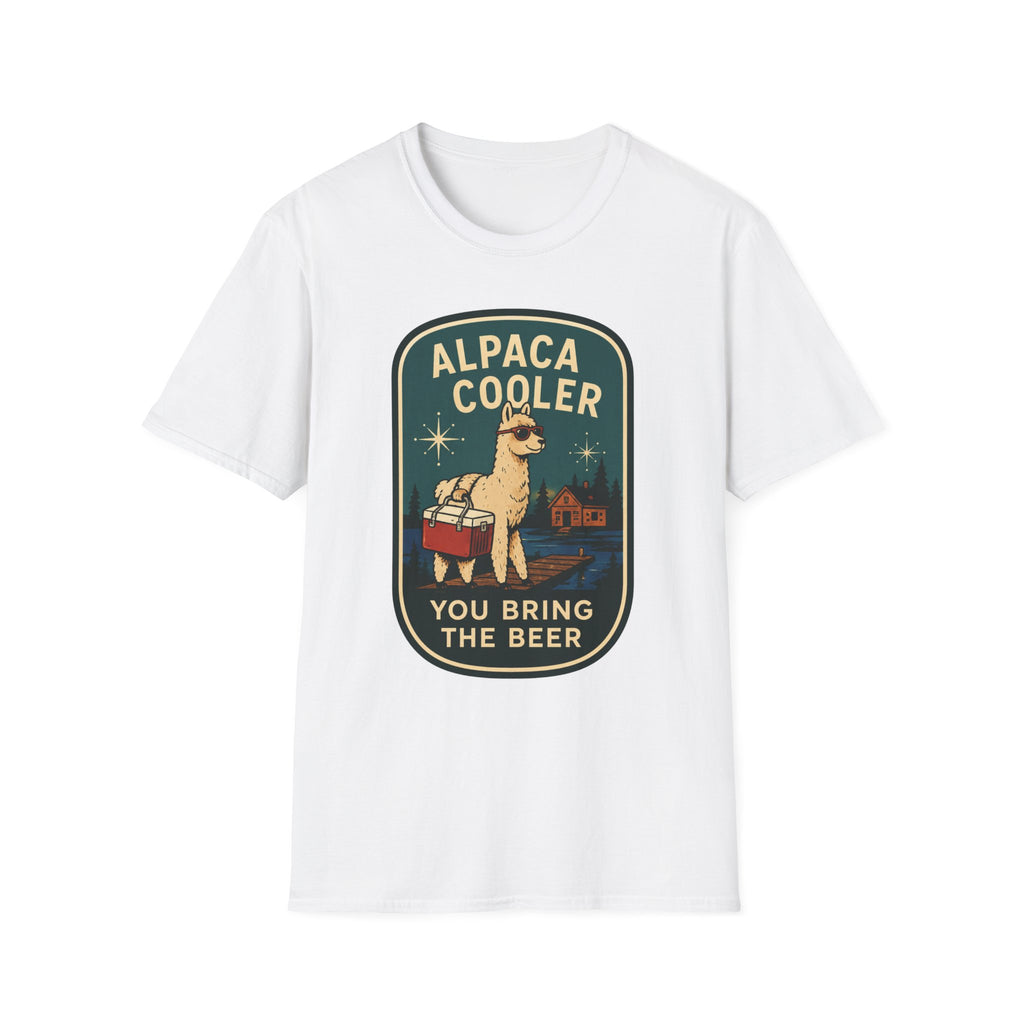 Alpaca Cooler You Bring the Beer Graphic Tee