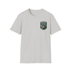 Adventure Calling The Lake Is Waiting Graphic Badge Tee
