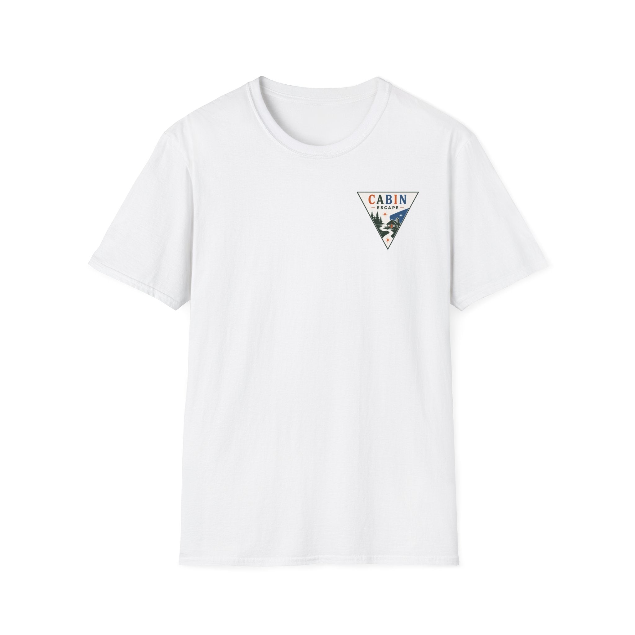 Cabin Escape Triangle Graphic Badge Tee