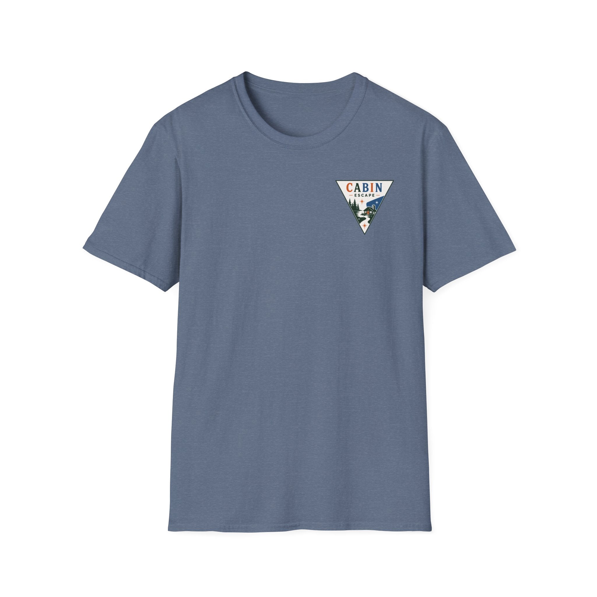 Cabin Escape Triangle Graphic Badge Tee