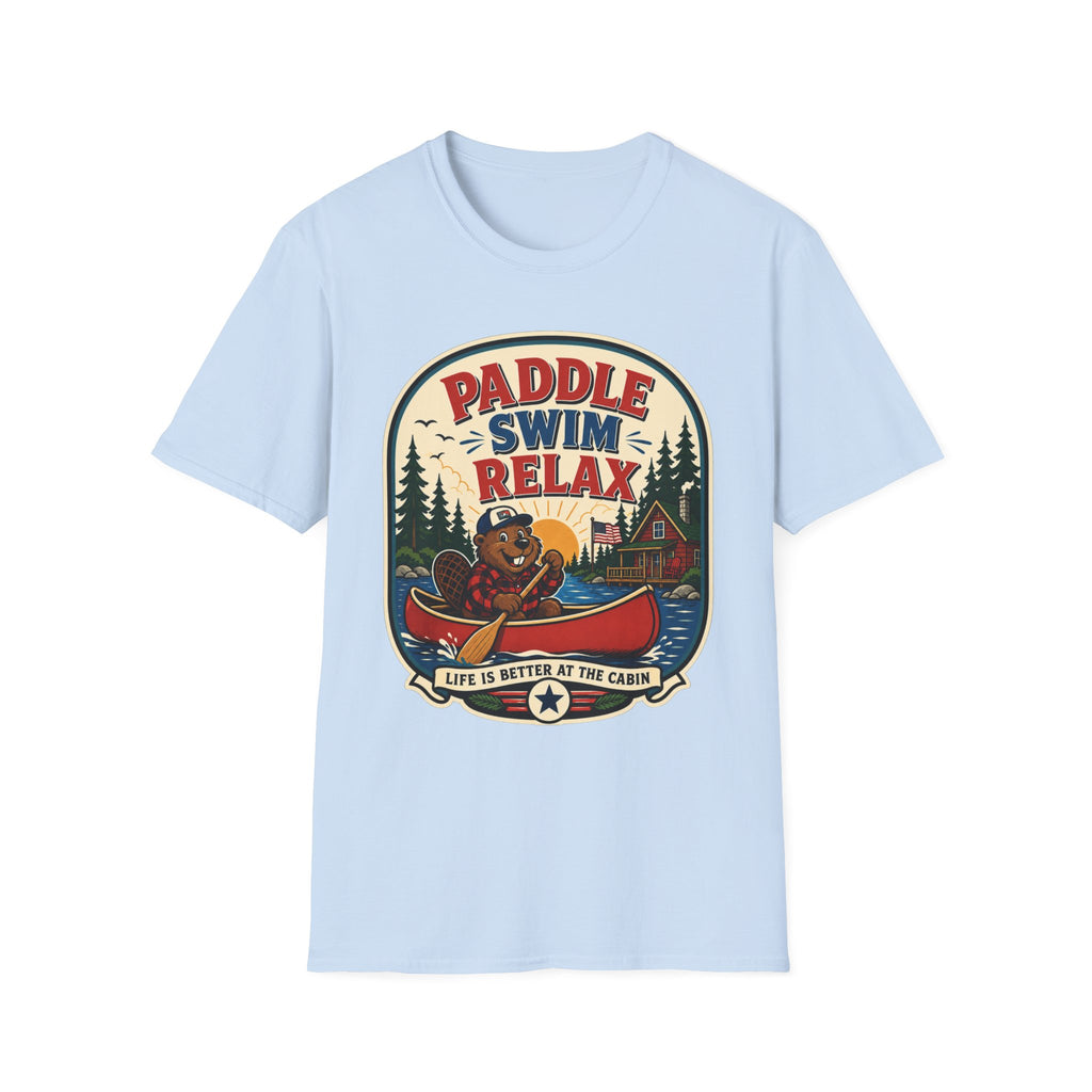 Paddle Swim Relax Graphic Tee