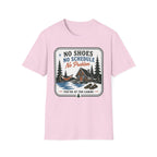 No Shoes No Schedule No Problem Graphic Tee
