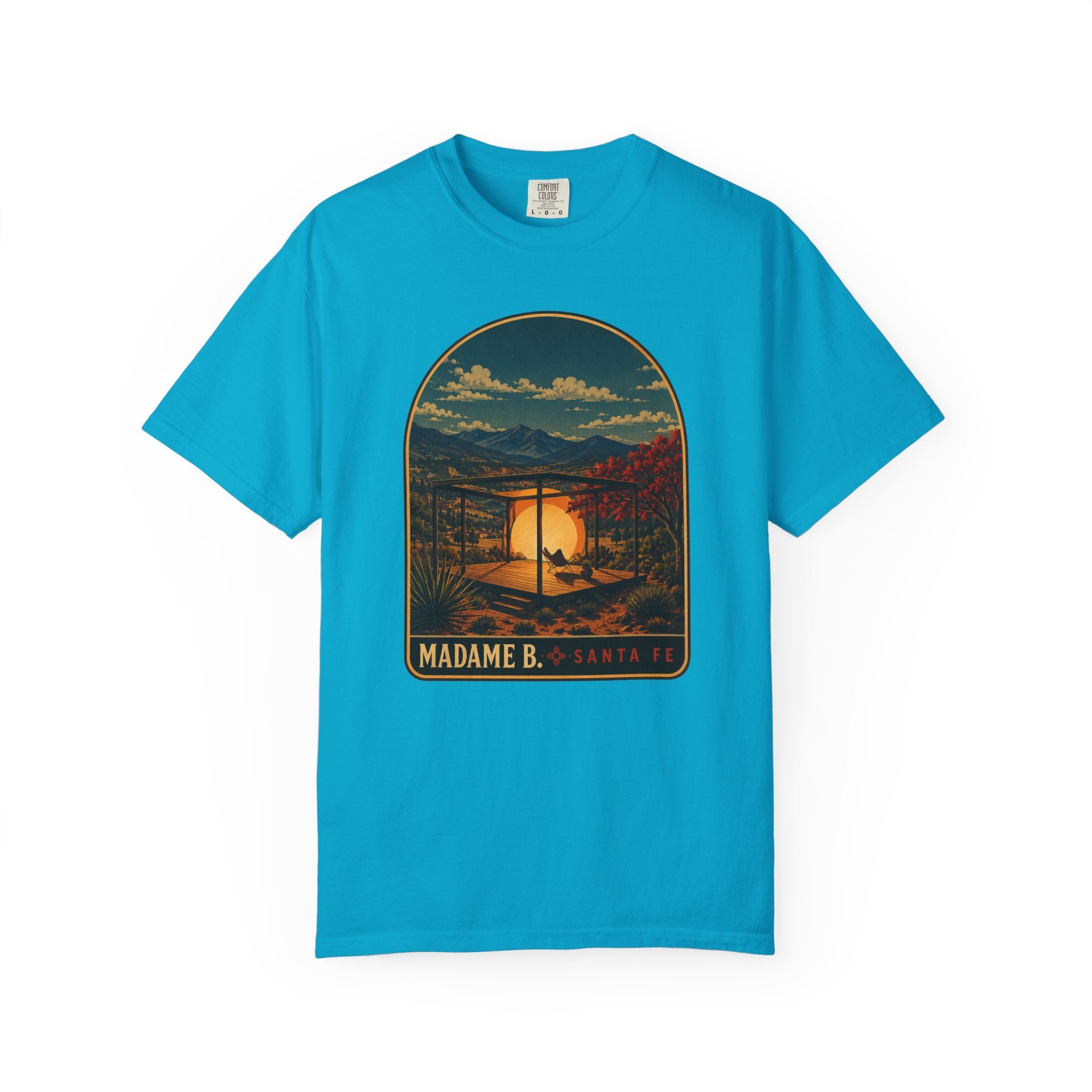 Sunset Lantern Graphic Tee