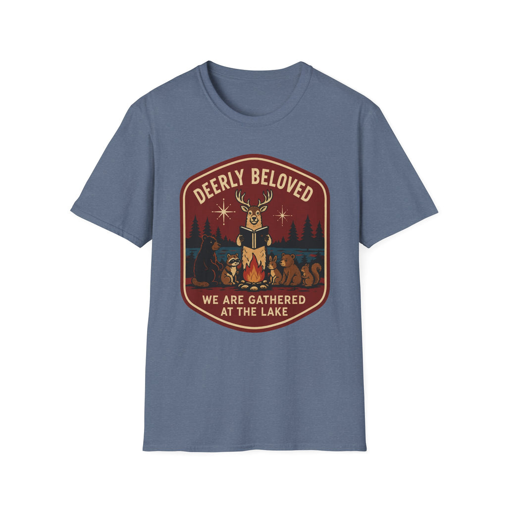 Deerly Beloved We Are Gathered at the Lake Graphic Tee
