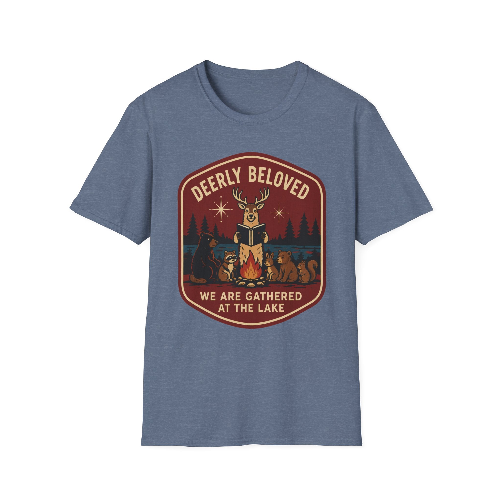 Deerly Beloved We Are Gathered at the Lake Graphic Tee