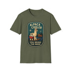 Alpaca Cooler You Bring the Beer Graphic Tee