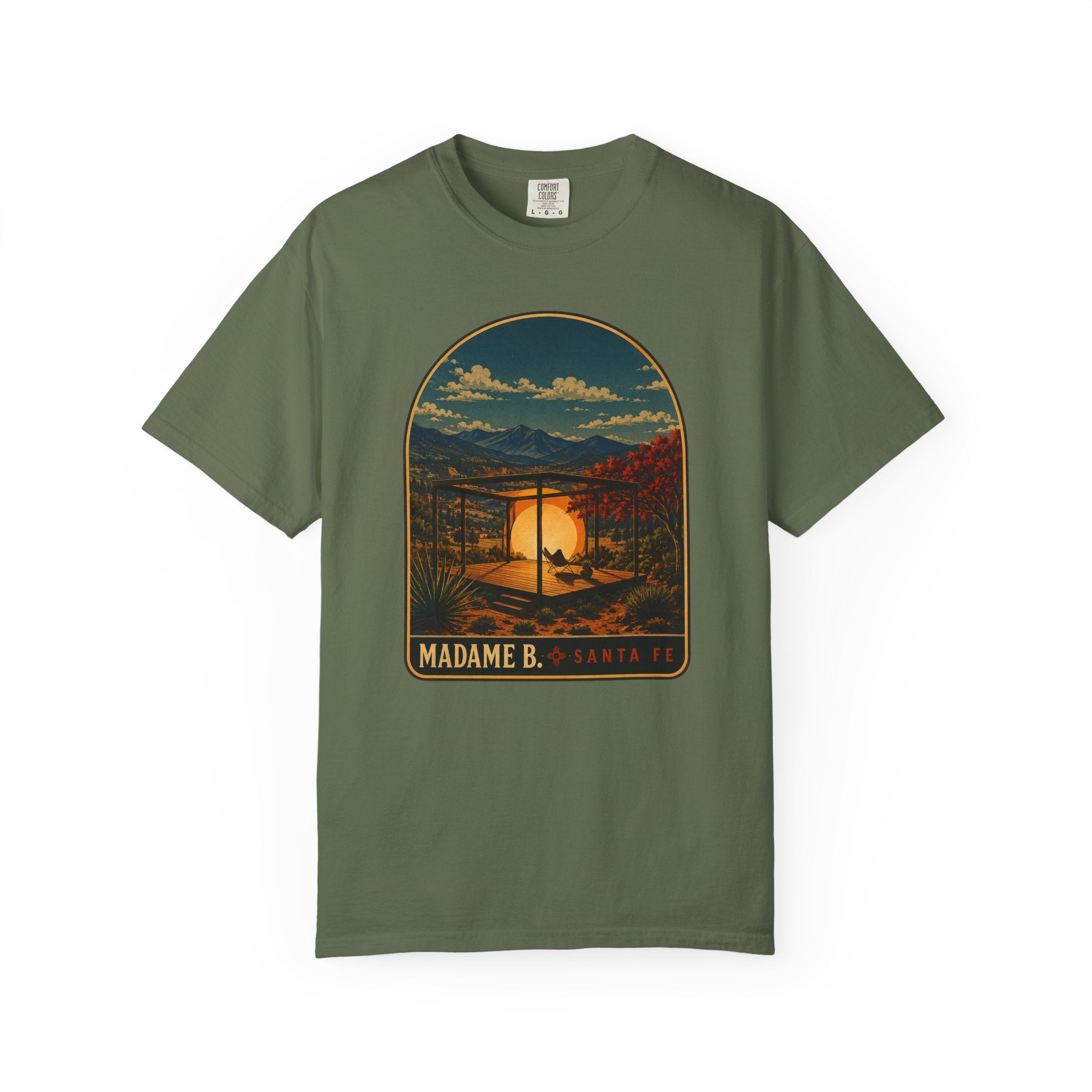 Sunset Lantern Graphic Tee