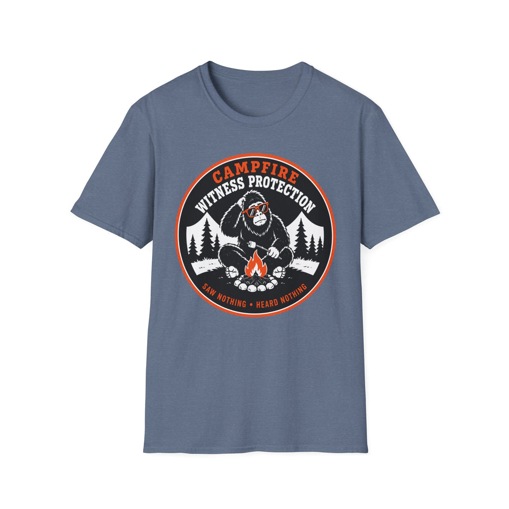 Campfire Witness Protection Graphic Tee
