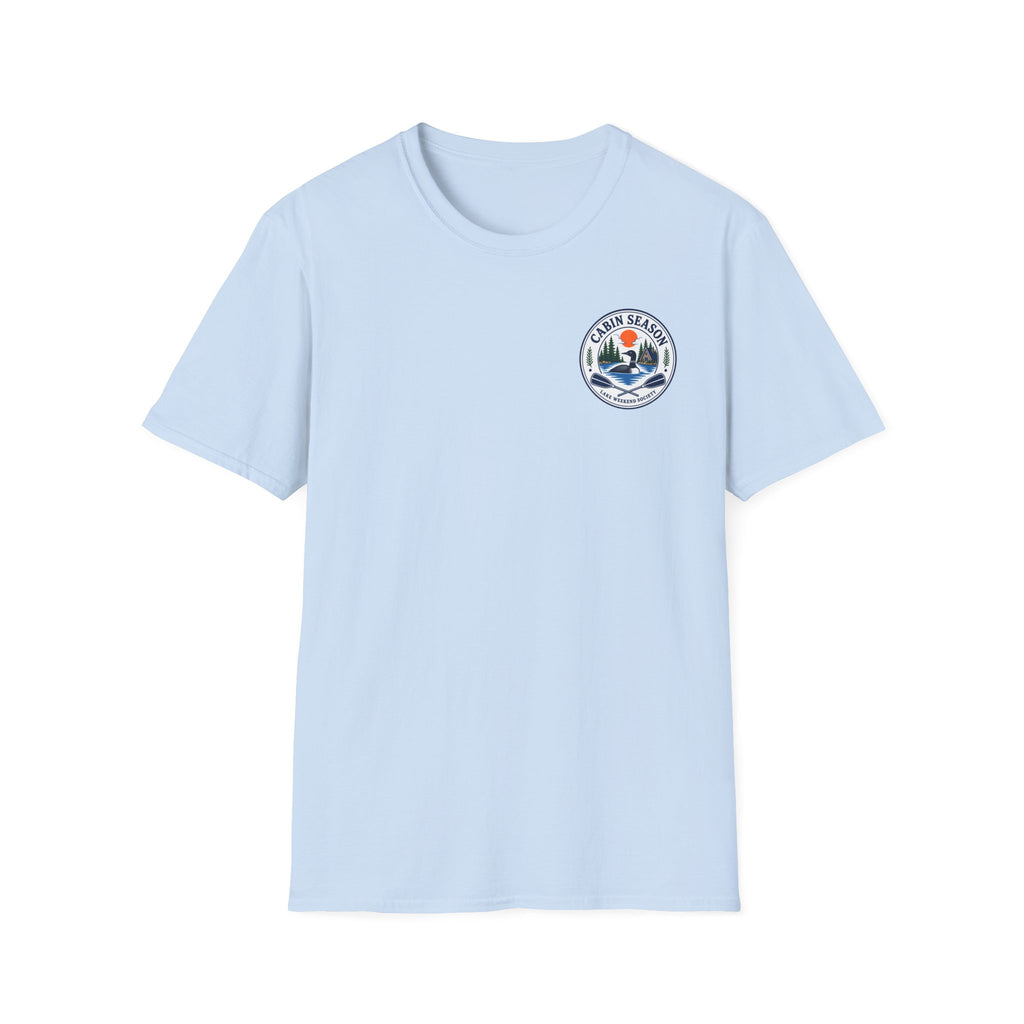 Cabin Season Graphic Badge Tee
